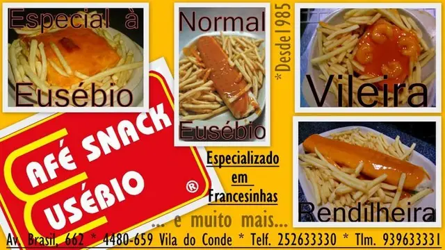 Interior e pratos do Café snack Eusébio em Vila do Conde, Vila do Conde (2)