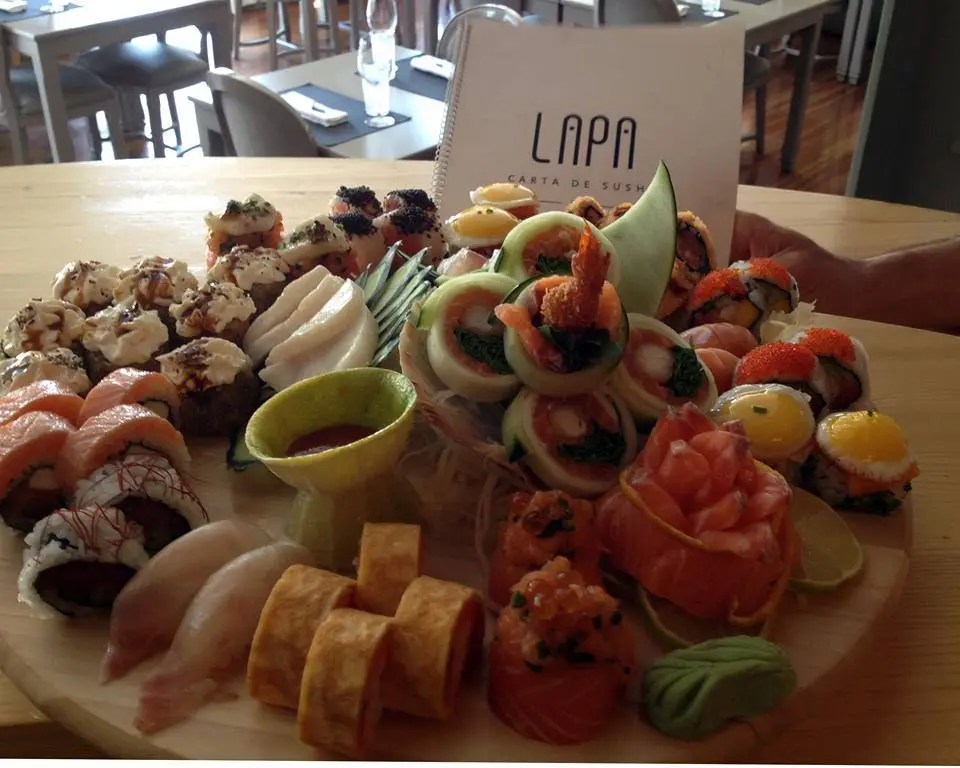 Interior e pratos do Sushi Lapa em Braga, Braga (8)