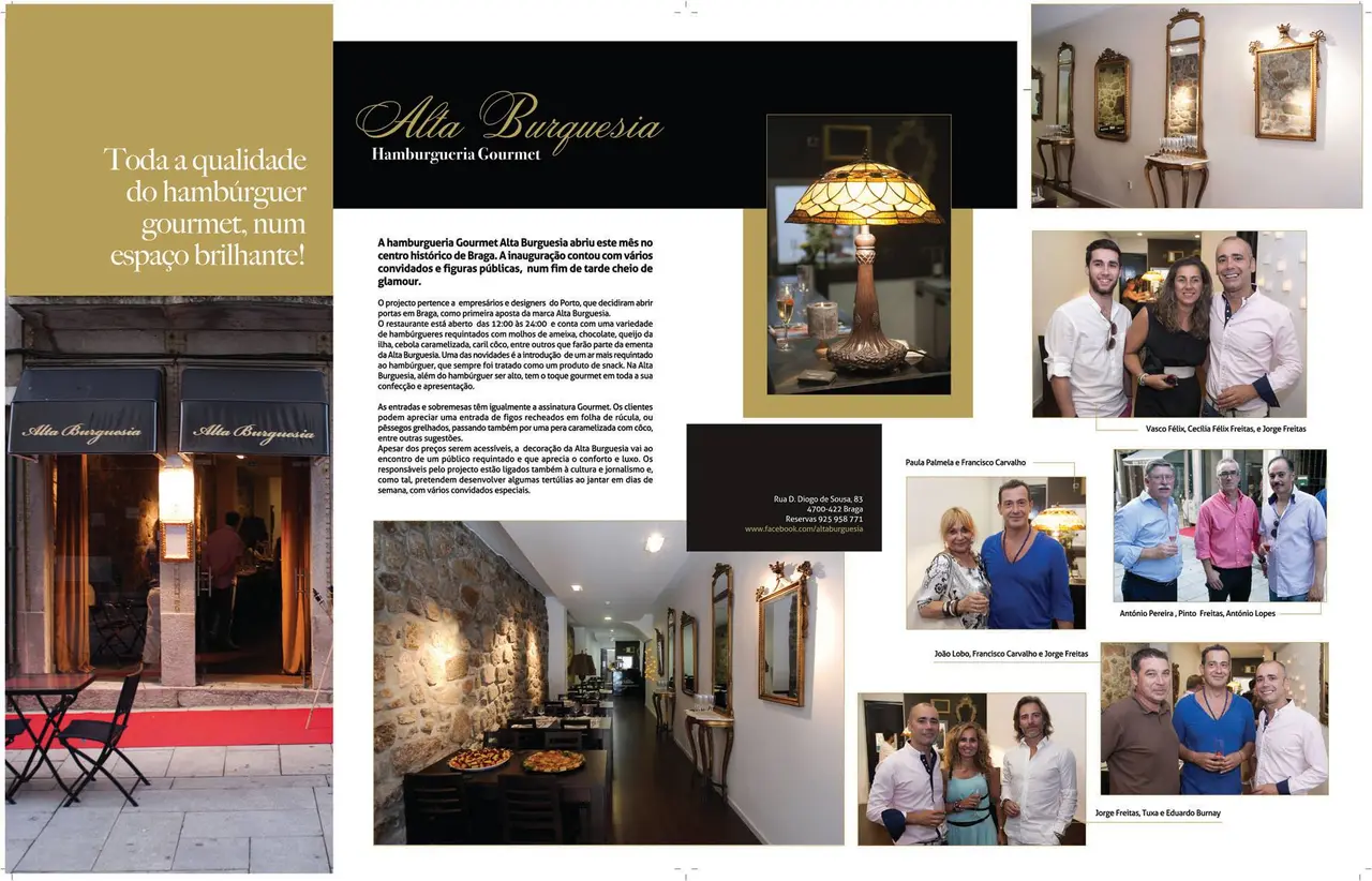 Interior e pratos do Alta Burguesia Braga em Braga, Braga (2)