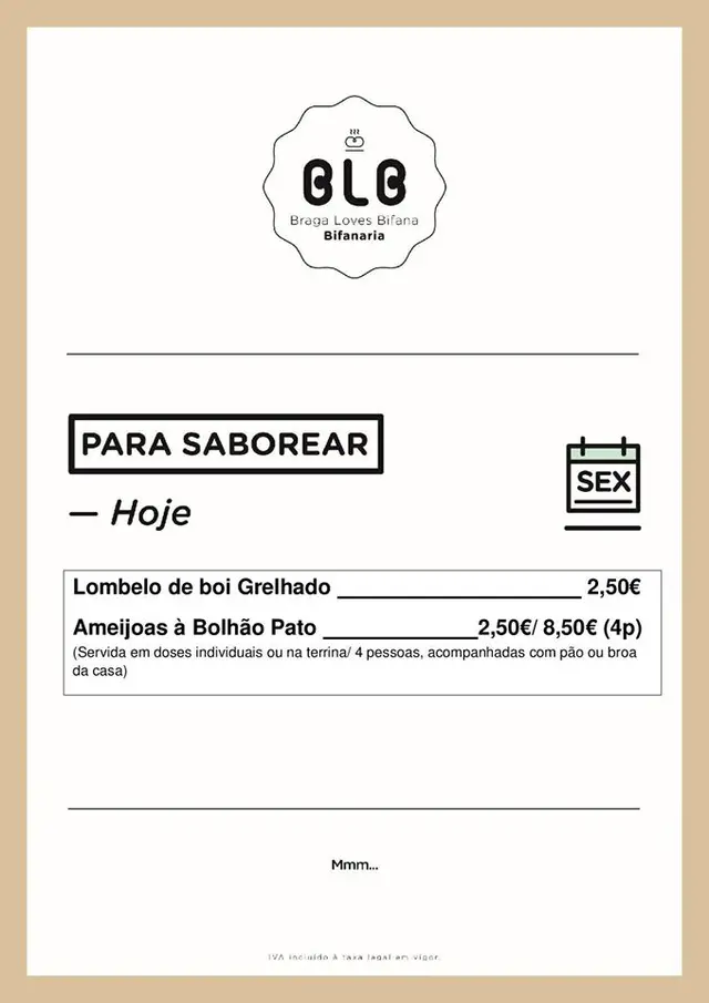 Bifanaria, restaurante de tapas em Braga, Braga