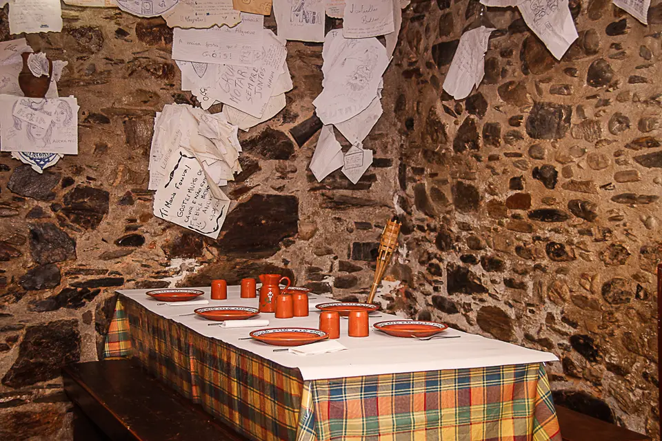 Interior e pratos do Casa Ti Maria em Gois, Góis (6)