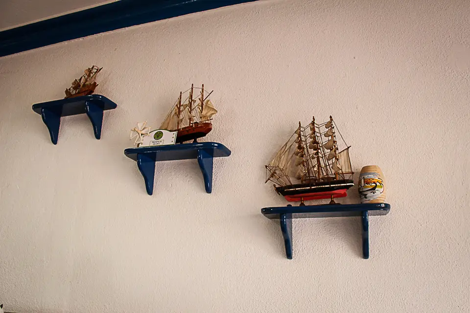 Interior e pratos do A Caravela em Gois, Góis (4)