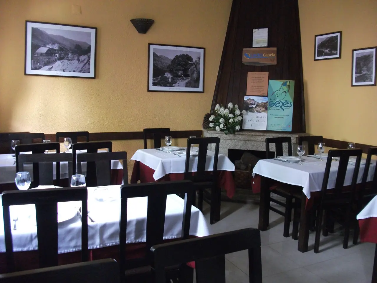 Interior e pratos do Lurdes Capela em Terras de Bouro, Vieira do Minho (2)