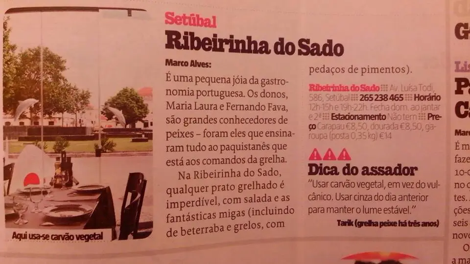 Interior e pratos do Ribeirinha do Sado em Setúbal, Setúbal (2)
